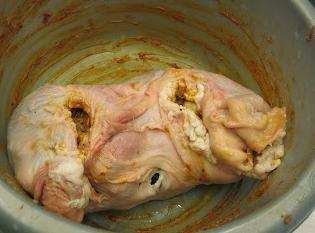 Gevulde varkensmaag: een recept met boekweit en champignons